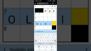 Speedsolving the NY Times Mini Crossword! (5 Sep 24) #wordpuzzle #puzzle