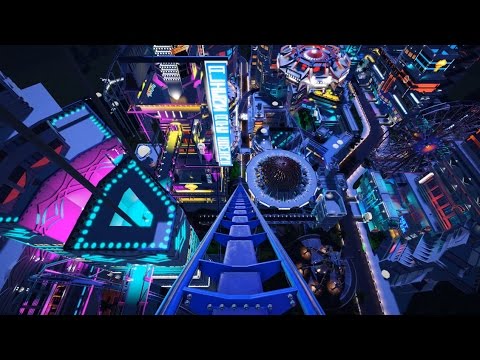 Planet Coaster - Alien City POV