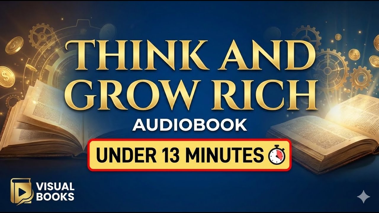 Think and Grow Rich 🔥 Full Audio Summary | Change Your Mind, Change Your Life 💰📘