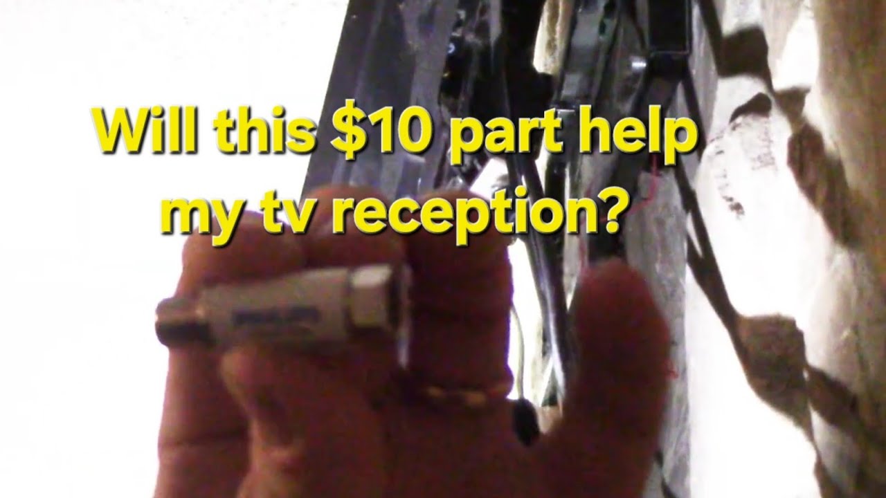 Reviewing an LTE/5G Filter for Better TV Reception