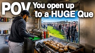 POV: You Open Up To a HUGE Que 