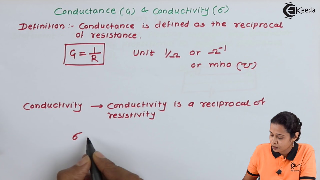 Conductance and Conductivity - Current Electricity in Physics - Diploma  Physics 1