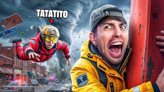 ESCAPAMOS DE UN TORNADO 