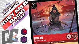 Ruby Amethyst is BACK! | 2nd Place Lorcana Tournament Deck Tech