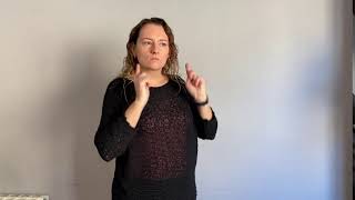 Video 10. A sign compound with a prefixed word: OKO+NEG1+UWAŻAĆ, “not notice.”