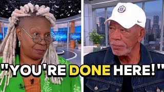 Whoopi Goldberg STOPS The View After Fiery Clash With Morgan Freeman