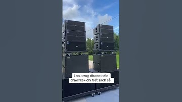 Loa array dbacoustic dray112+ sạch sẻ chỉ tiết .0916973479