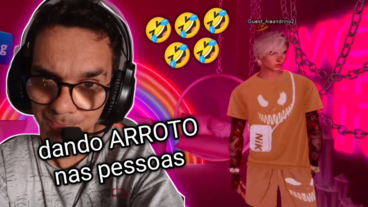 JOGANDO IMVU E DANDO ARROTO NAS PESSOAS NAS ROOM  🤣🤣🤣🤣🤣🤣🤣🤣🤣🤣🤣