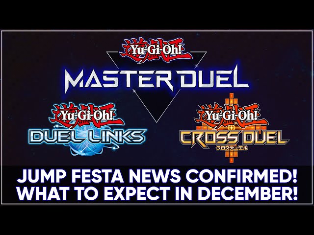 NEWS INCOMING! Yu-Gi-Oh! Master Duel, Duel Links & More! What to Expect from Jump Festa 2022!