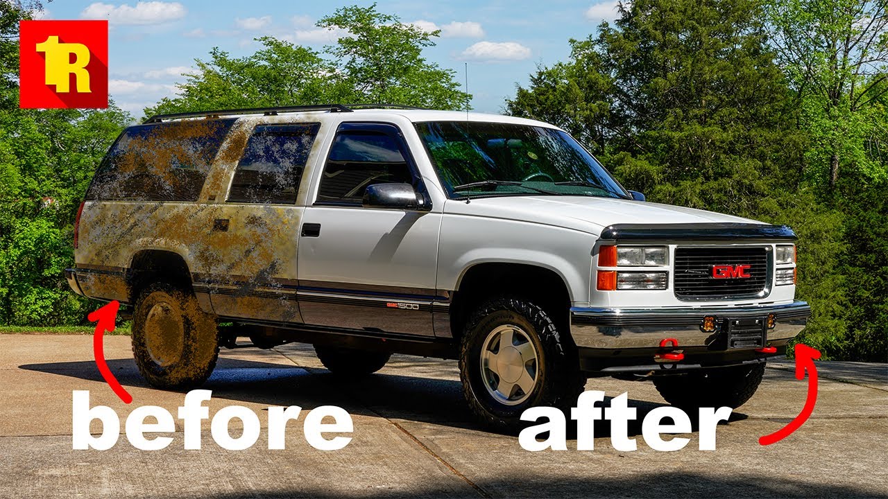 Barn Find To Showroom Shine For $20!! How To Super Clean A Super Dirty ...