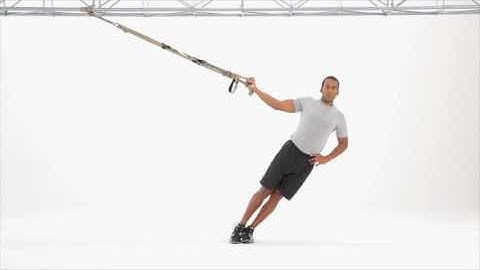 TRX Biceps Curl Single Arm Level 3