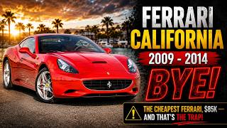 Buy or Bye: 2009–2014 Ferrari California — The Cheapest Ferrari, $85K, and That's the Trap! Ferrari California Price Used