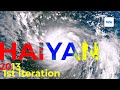 The Track of Super Typhoon Haiyan of 2013 (YolandaPH)