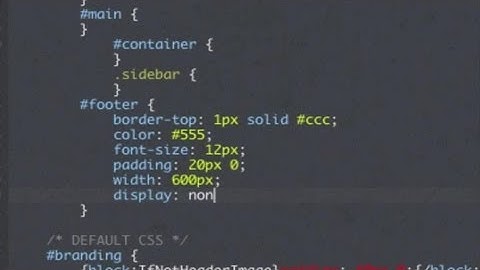 How to Make the Footer Invisible on My Tumblr Blog : Internet Basics