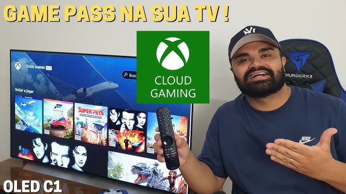 COMO CONECTAR XBOX GAMES PASS LG OLED C1 SEM APLICATIVO E SEM