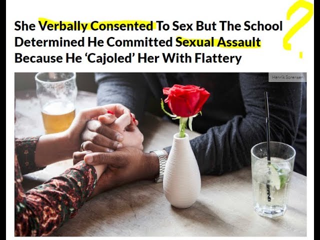 Title IX. No Means No. Yes Means Yes. But Yes Means No WHENEVER SHE CHANGES HER MIND Title IX. No Means No. Yes Means Yes. But Yes Means No WHENEVER SHE CHANGES HER MIND