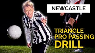 SoccerCoachTV - Try the Newcastle Passing Drill with your team.