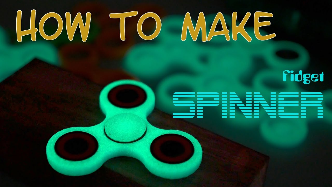 How to make a fidget spinner 