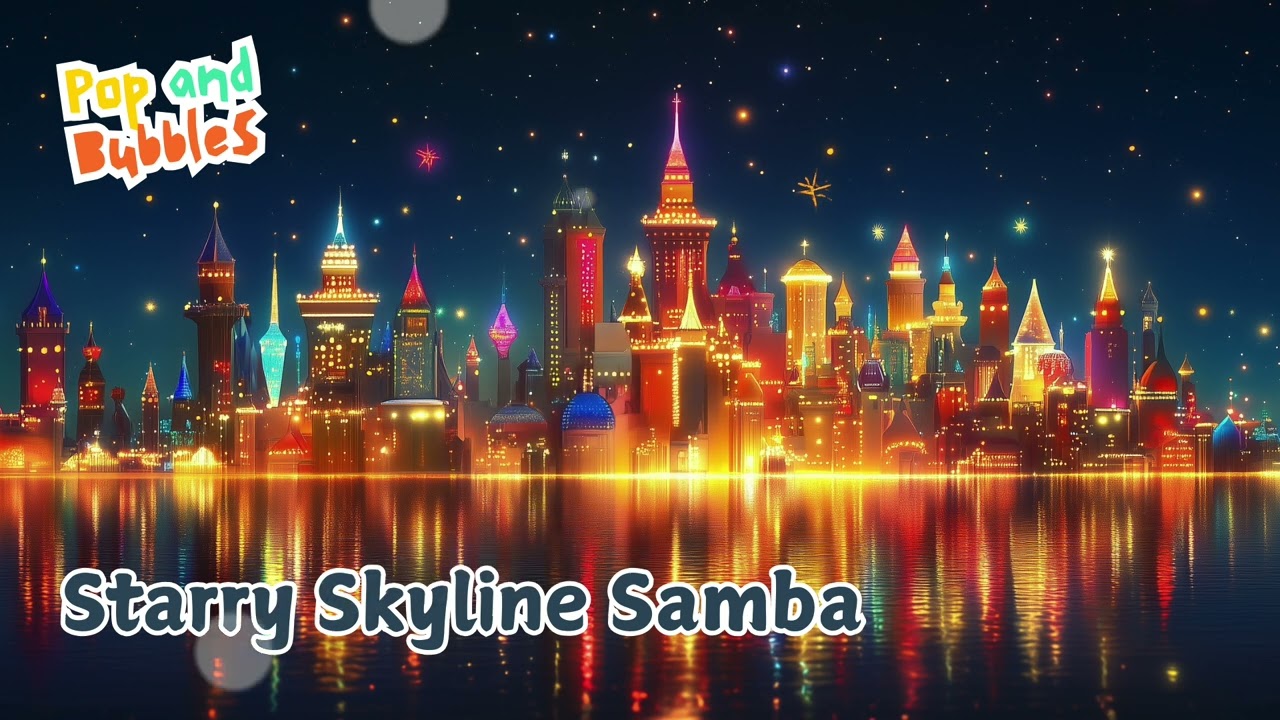 Chill Jazz Music - Starry Skyline Samba - Best with Coffee or Tea Study