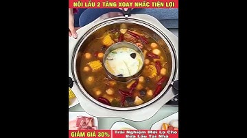 Nồi Lẩu Xoay 2 Tầng
