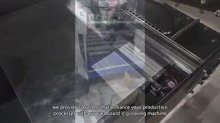 Automatic Grooving Machinewith Dual Feeding Parts Cheapest Price