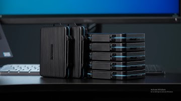 ORICO Storage Case (PHCD Series) | Fits SD, TF, CF, M.2, 2.5HDD/SSD, Card Reader.