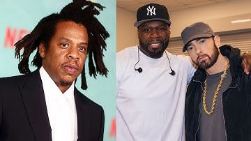 50 Cent Reacts To Eminem Defending Him After Jay-Z Didn