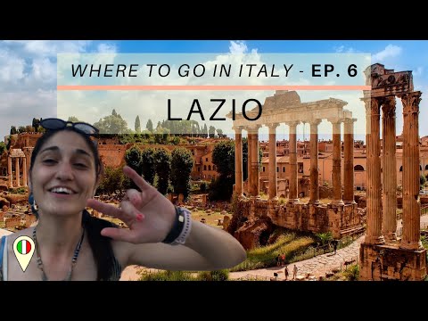 فيديو: خرائط السفر لمنطقة لاتسيو الإيطالية بالقرب من روما