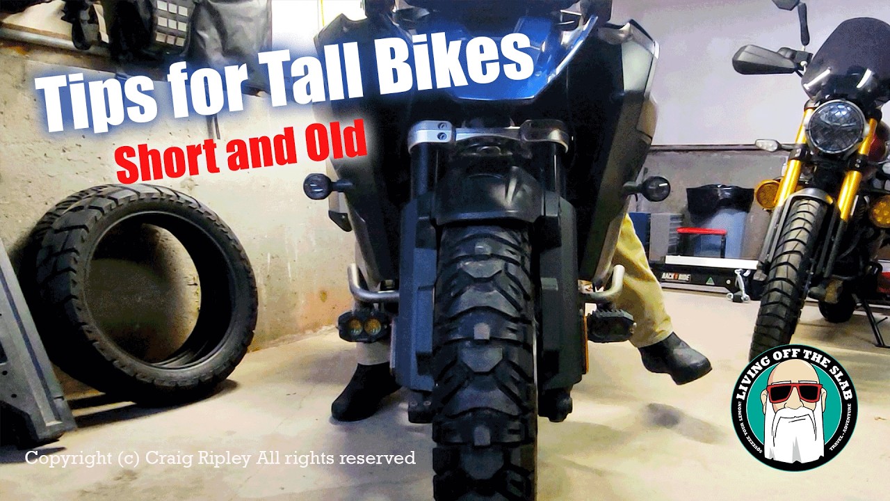 Управление высокими мотоциклами для пожилых райдеров: несколько полезных советов!