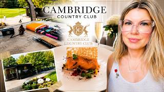 Luxury Spa Day at Cambridge Country Club & Illustrating on the Terrace! 🍰🥂