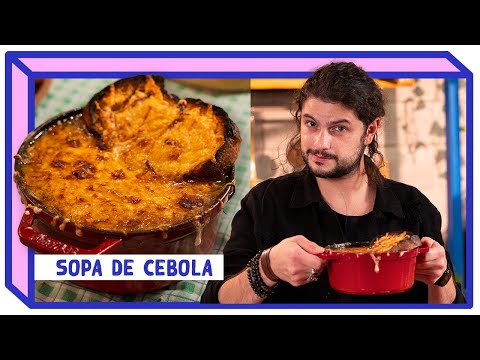Vídeo: Sopa Com Cebolinha E Queijo