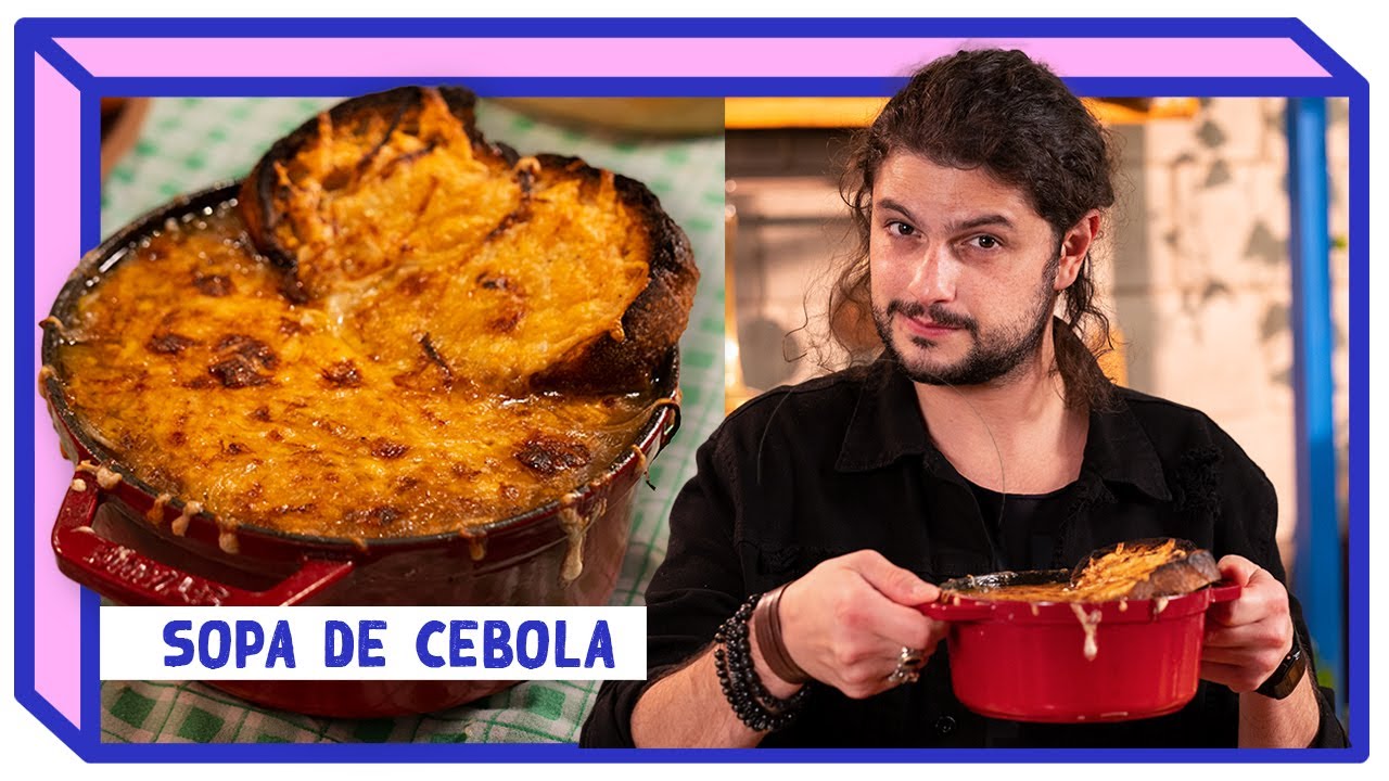 SOPA DE CEBOLA COM QUEIJO GRATINADA  | Mohamad Hindi | Receitas de Inverno