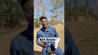 Fre-Kay Explains His Work Resume