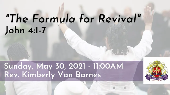 "The Formula for Revival" - Rev. Kimberly Van Barnes