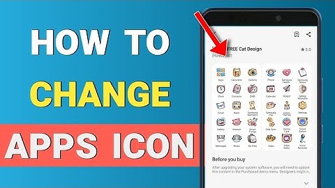 How to Change Mobile App icon on Android || ✦SUPER AESTHETIC ✦ || Without Any Launcher