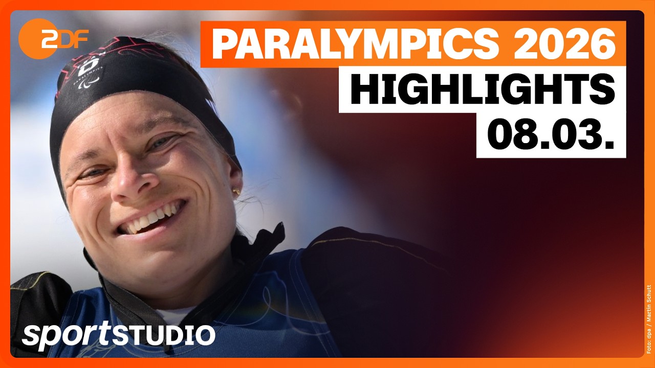 Paralympics Highlights Sonntag 08.03. | Mailand Cortina 2026 | sportstudio