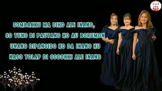 Dang Na Mangholit Au Divamora Sister Lirik lagu Batak
