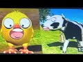 El polito pio 3D canciones  gritando VS la vaca lehera HD  CON 