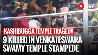 Temple Tragedy in Andhra Pradesh: 9 Killed In Venkateswara Swamy Temple Stampede At Kashibugga screenshot 1