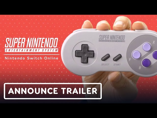 suffix Besætte ganske enkelt Nintendo Switch Online: SNES Games and Controller Announcement - YouTube