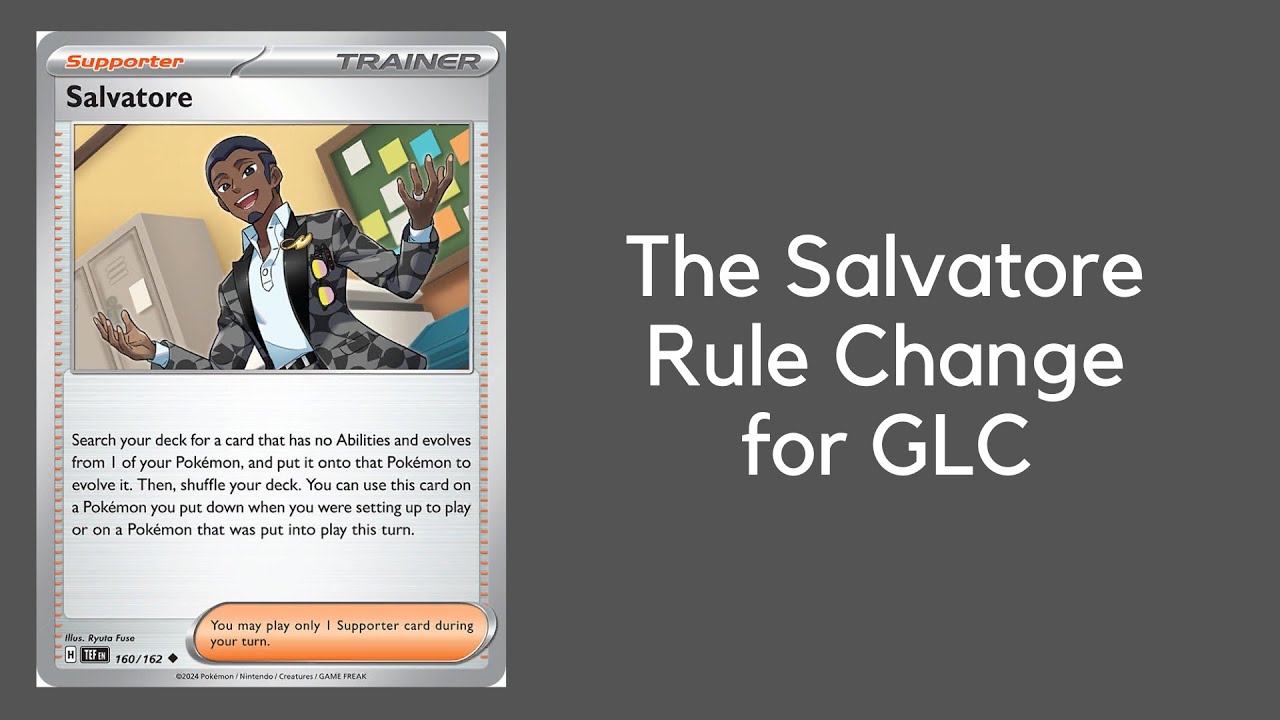 The Salvatore Rule Change for Gym Leader Challenge (GLC) The Salvatore Rule Change for Gym Leader Challenge (GLC)