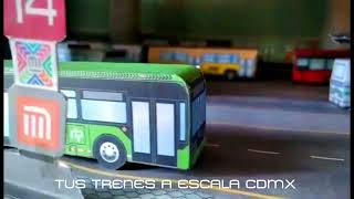Paradero de camiones RTP, Ruta 100, Trolebús, Metrobús y Camiones Concesionados(Ficticio/ Escalas).