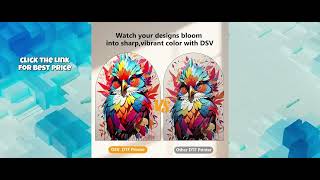 DSV DTF A3 Roll Printer Review: L1800 Transfer Machine w/ High-Speed Print, White Ink Circulation