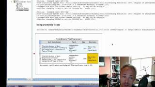 Nonparametric Tests on SPSS