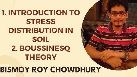 29. Stress distribution in soil, Boussinesq theory, assumptions and concept || Stresses in soil ||