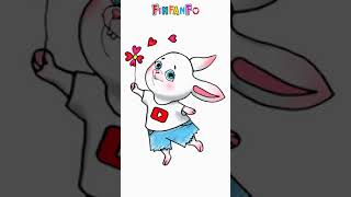 How To Draw Two A Bunny I Youtube Fans Drawing