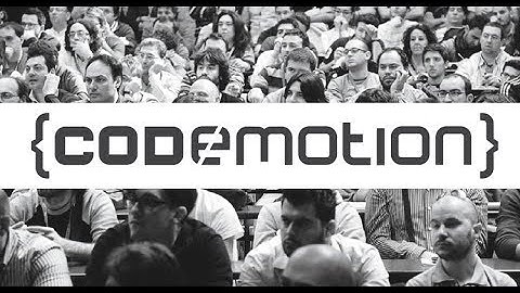 Codemotion Milan November 2017