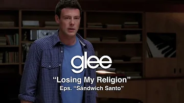 Glee - Losing My Religion - Letra traducida al español