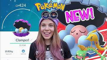 HOW TO GET CLAMPERL, HUNTAIL & GOREBYSS IN POKEMON GO! + Evolving Shiny Ghost Pokemon!