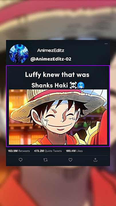 luffy observation haki 🥶☠️ #onepiece #luffy #zoro #shanks